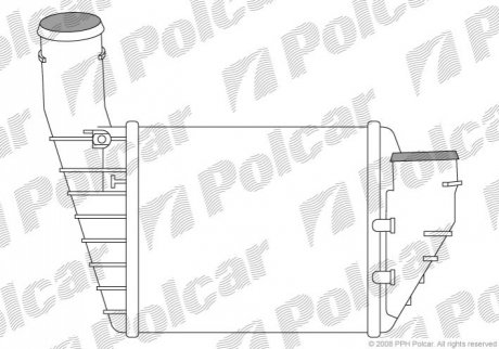 9548J84X Polcar Радиаторы воздуха (Интеркулеры)