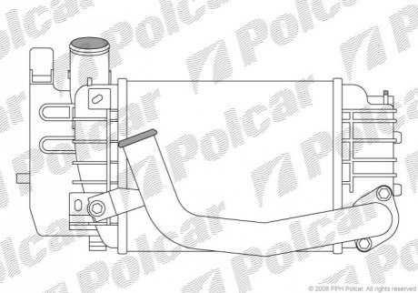 8105J81X Polcar Радиаторы воздуха (Интеркулеры)