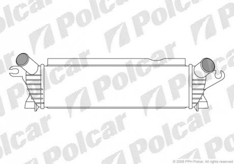 6060J81X Polcar Радиаторы воздуха (Интеркулеры)