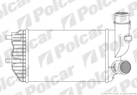 5702J8-1 Polcar Радиаторы воздуха (Интеркулеры)