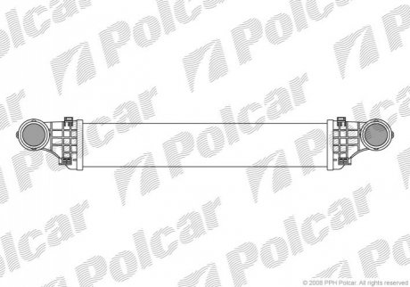 5016J82X Polcar Радиаторы воздуха (Интеркулеры)