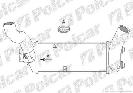 4117J82X Polcar Радиаторы воздуха (Интеркулеры)