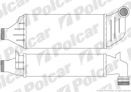 3217J8-1 Polcar Радиаторы воздуха (Интеркулеры)