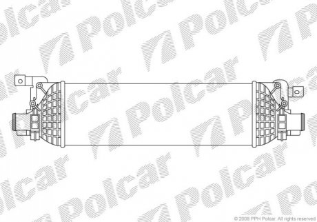 3212J81X Polcar Радиаторы воздуха (Интеркулеры)