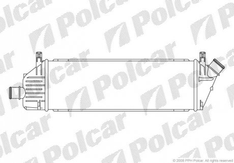 2707J81X Polcar Радиаторы воздуха (Интеркулеры)