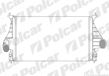 2325J8-2 Polcar Радиаторы воздуха (Интеркулеры)