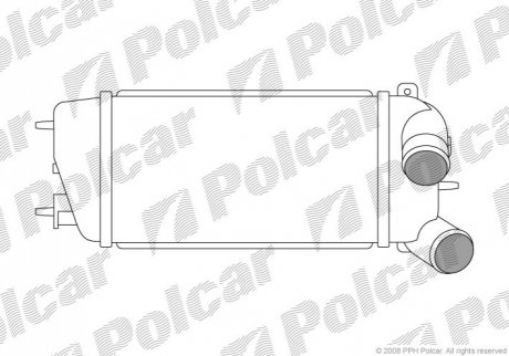 2315J81X Polcar Радиаторы воздуха (Интеркулеры)