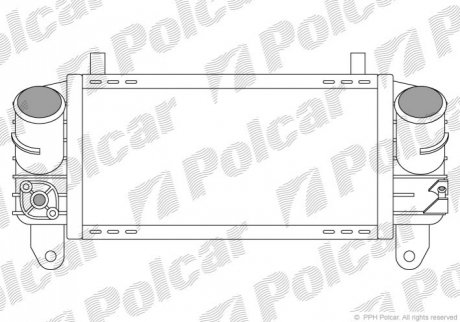 1322J8-1 Polcar Радиаторы воздуха (Интеркулеры)