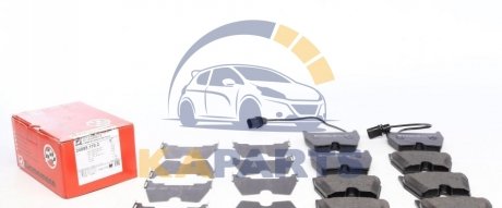 248881702 ZIMMERMANN Колодки гальмівні дискові, к-кт