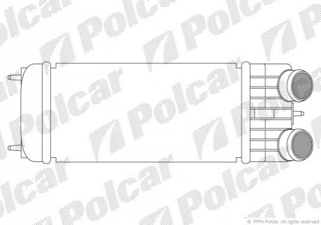 2317J81X Polcar Радиаторы воздуха (Интеркулеры)