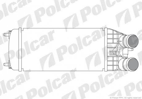 23B1J81X Polcar Радиаторы воздуха (Интеркулеры)