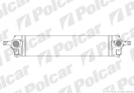 2751J81X Polcar Радиаторы воздуха (Интеркулеры)