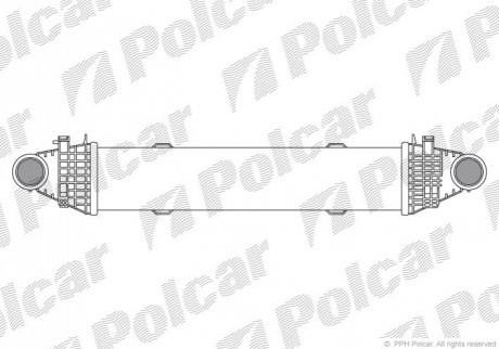 5018J81X Polcar Радиаторы воздуха (Интеркулеры)