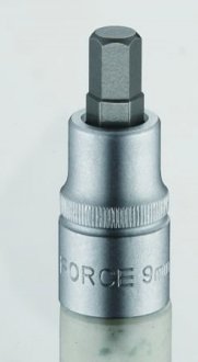 34407019 FORCE Головка з бітою HEX 19мм 1/2"