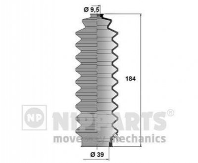 J2844001 NIPPARTS Пильовик рульового механізма