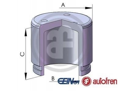 D02572 AUTOFREN Елементи гальмівного супорта