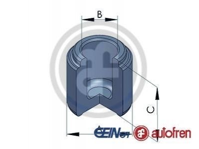 D02552 AUTOFREN Елементи гальмівного супорта