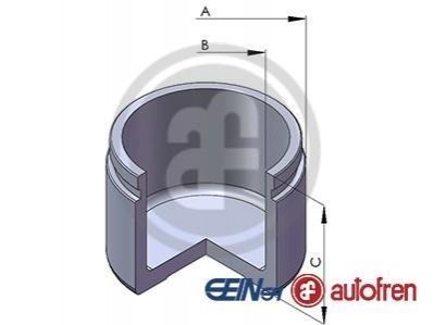 D02541 AUTOFREN Елементи гальмівного супорта