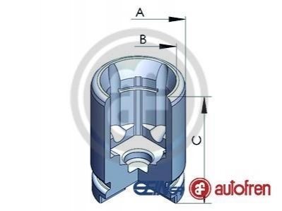 D02526 AUTOFREN Елементи гальмівного супорта