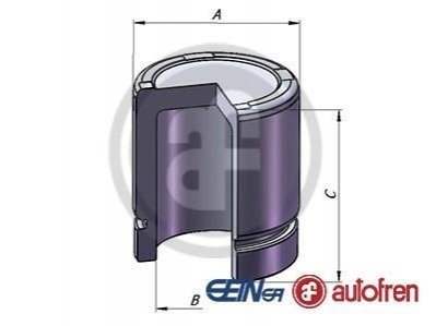 D025357 AUTOFREN Елементи гальмівного супорта