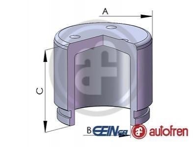 D025123 AUTOFREN Елементи гальмівного супорта