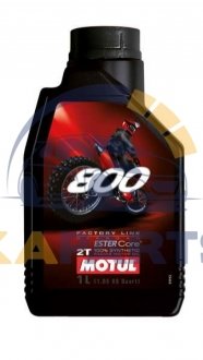 837111 MOTUL Масло MOTUL 2T 800 Factory Line Off Road 1 L