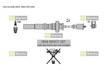 ZK 5308 STARLINE Комплект кабелiв запалювання
