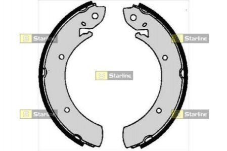 BC 06070 STARLINE Гальмівні колодки барабанні