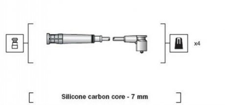 941318111269 MAGNETI MARELLI Комплект проводов зажигания