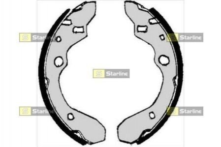 BC 07010 STARLINE Гальмівні колодки барабанні