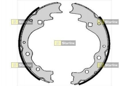 BC 05450 STARLINE Гальмівні колодки барабанні