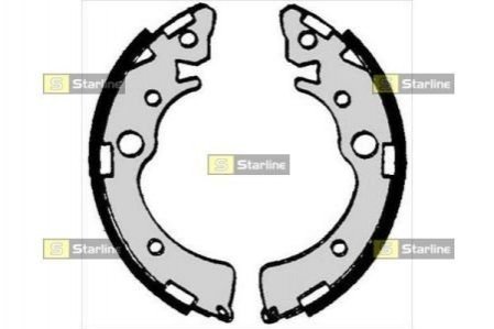 BC 06980 STARLINE Гальмівні колодки барабанні