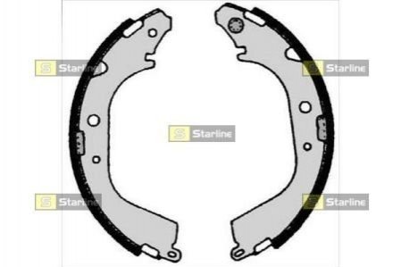 BC 05280 STARLINE Гальмівні колодки барабанні