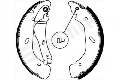 BC 07790 STARLINE Гальмівні колодки барабанні