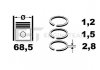 R1001200 ET ENGINETEAM Комплект кілець на поршень (фото 2)