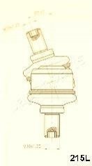 SI-215L JAPANPARTS Стойка стабилизатора левая