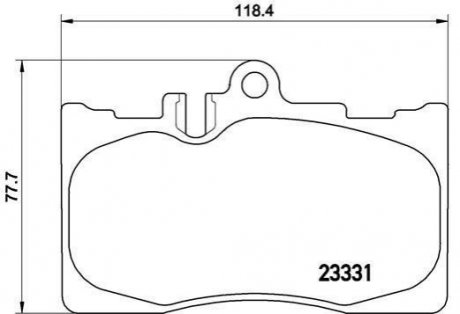 P83058 BREMBO Гальмівні колодки дискові