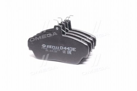 D443E DAFMI / INTELLI Колодка тормозная 3302 перед. (к-т 4 шт) Intelli Dafmi