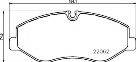 P50 129 BREMBO Гальмівні колодки дискові