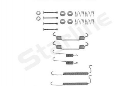 BC PR47 STARLINE Рем-кт гальмівних колодок