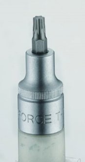 34605555 FORCE Головка з бітою T55 TORX 1/2"