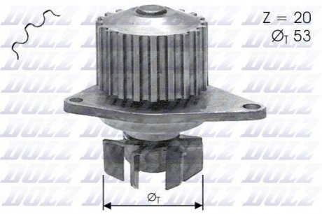 C110 DOLZ Насос системы охлаждения