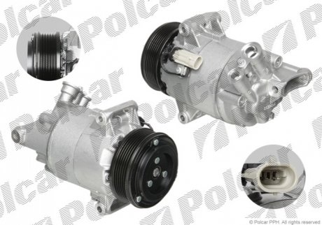 TSP0155802 Polcar Компрессор кондиционера