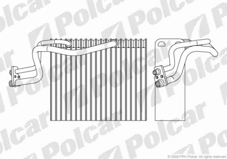 6015P8-1 Polcar Испаритель кондиционера