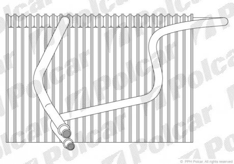 6007P8-1 Polcar Испаритель кондиционера
