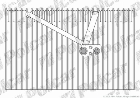 5516P8-1 Polcar Испаритель кондиционера