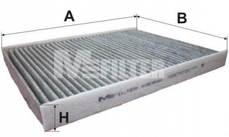 K9084C M-FILTER Фильтр салону вугільний