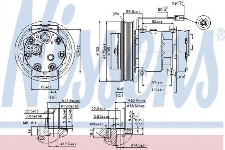 89353 NISSENS Компресор кондиціонера