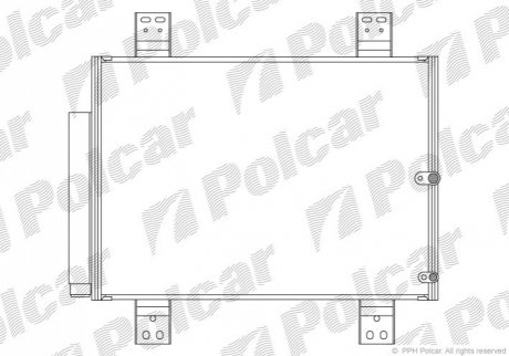 2621K81K Polcar Радиаторы кондиционера