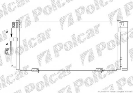 7213K8C1 Polcar Радиаторы кондиционера